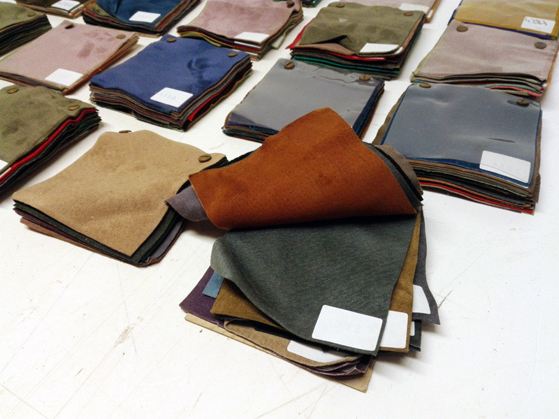 muestrario catalogo piel marroquineria zapatero 11.5x11.5 19u